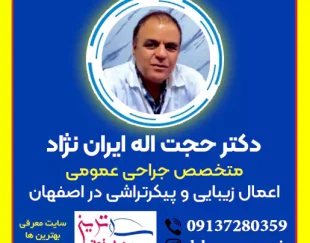 دکتر حجت اله ایران نژاد متخصص جراح عمومی و زیبایی اصفهان